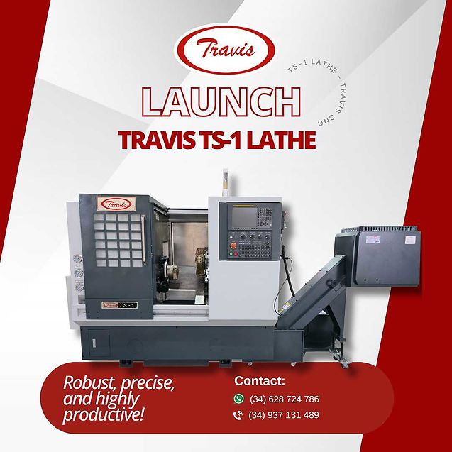 Nouveau Tour CNC Travis TS‑1 – Compact, Robuste et à Excellent Coût‑Bénéfice